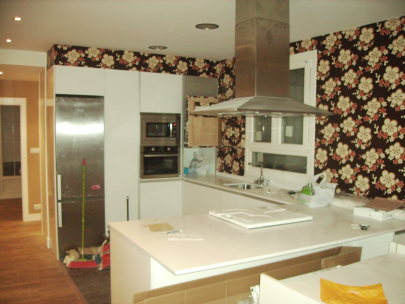 Pintura de cocina en Mungia